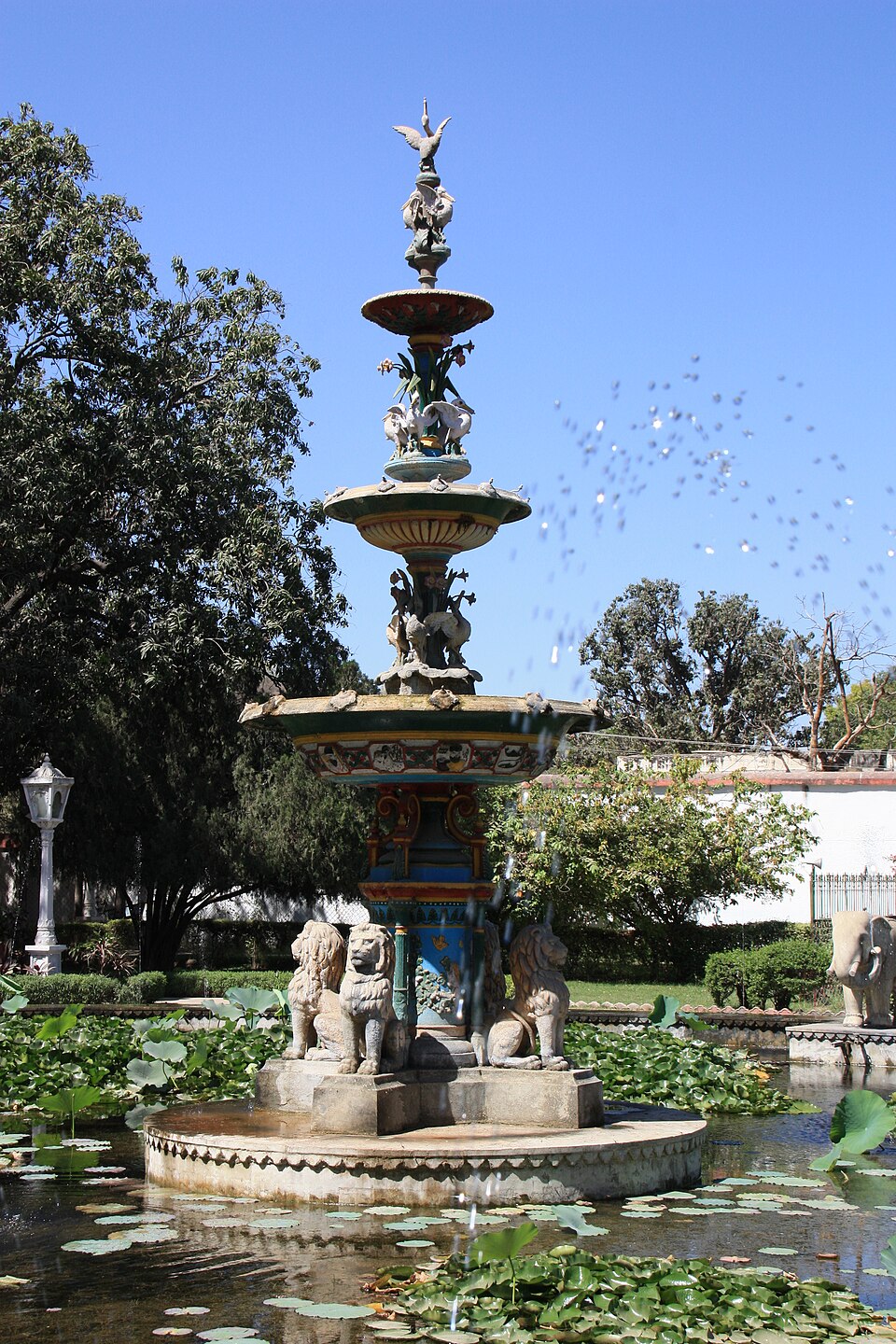 Fountains at Saheliyon-ki-Bari garden, Udaipur