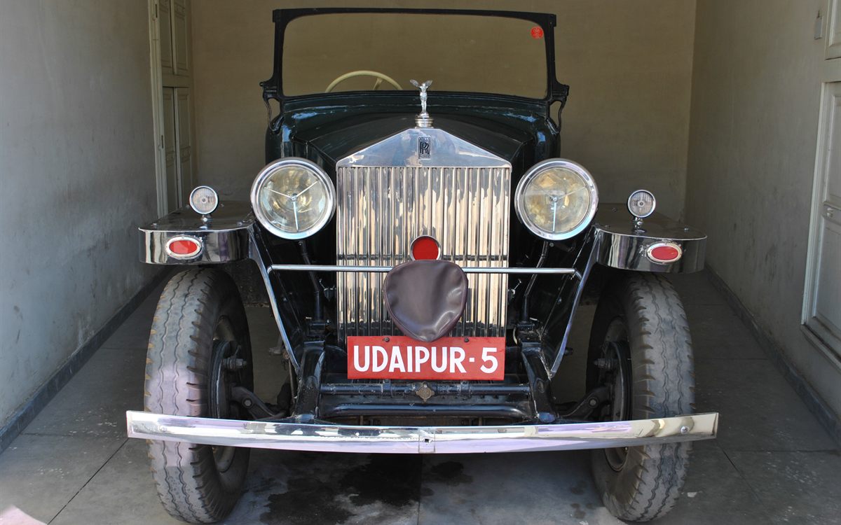 1934 Rolls-Royce at the Vintage and Classic Car Collection, Udaipur